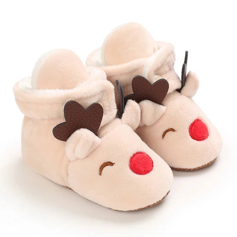 Cozy Winter Soft Baby Toddler First Walking Shoes