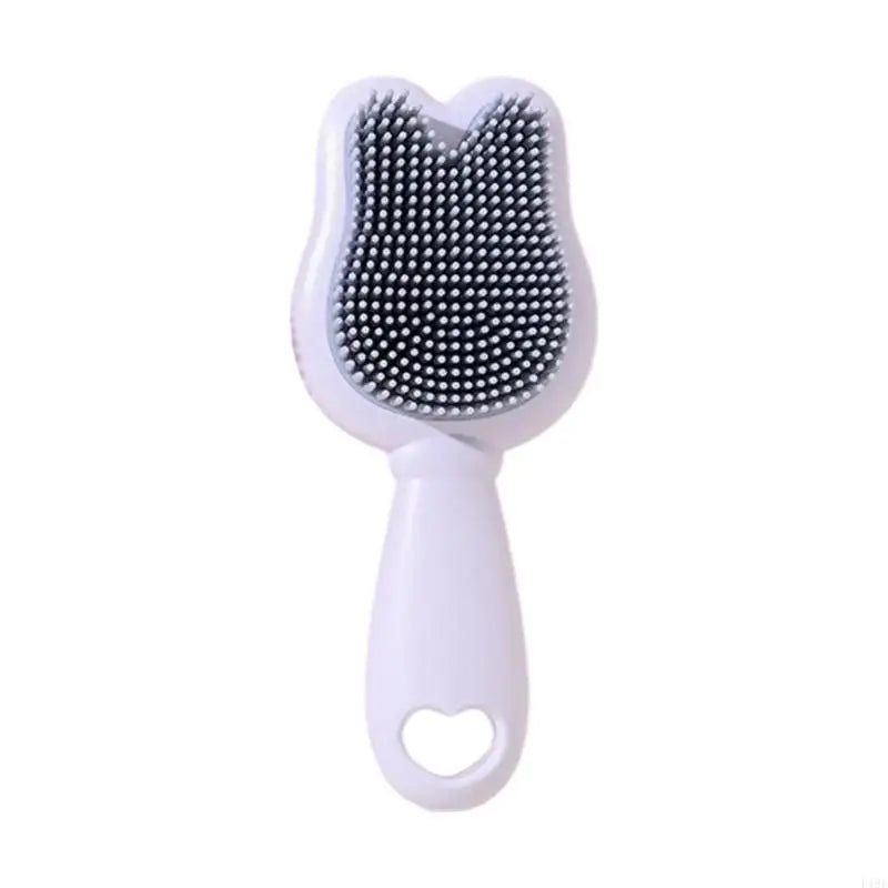 Silicone Scalp Massager Brush for Babies with Cartoon Design