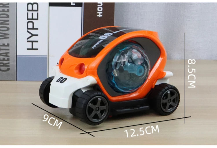 Coche de juguete electrónico para bebés que gatean y están boca abajo