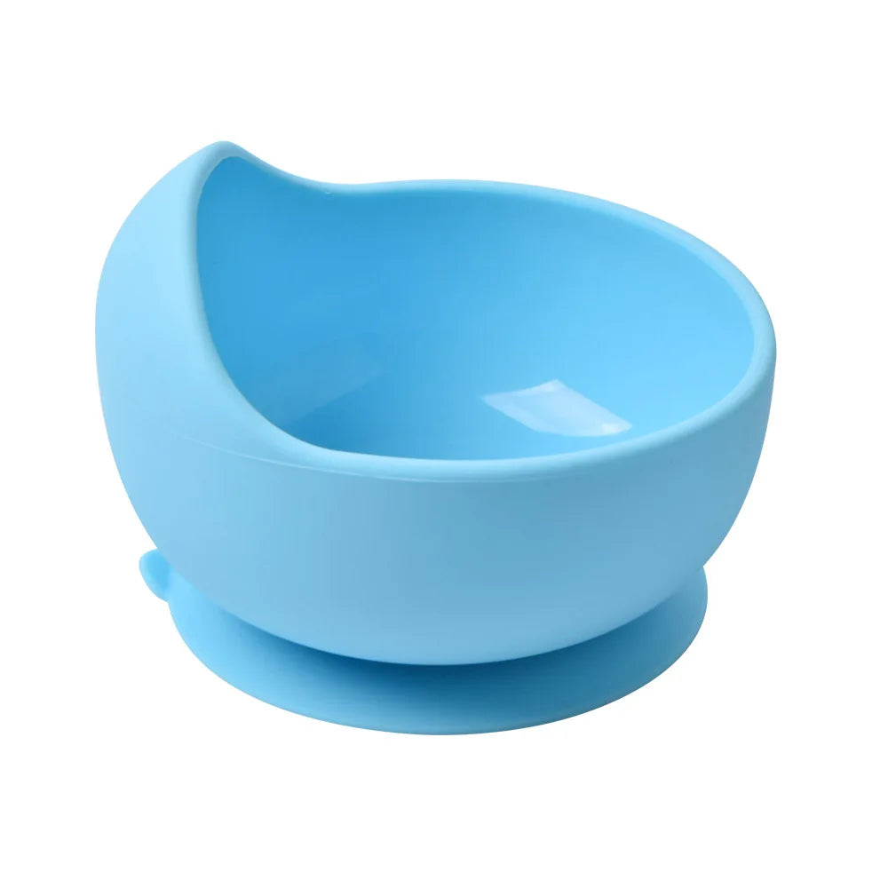 Baby Silicone Suction Bowl – No Mess, Safe & Easy Feeding