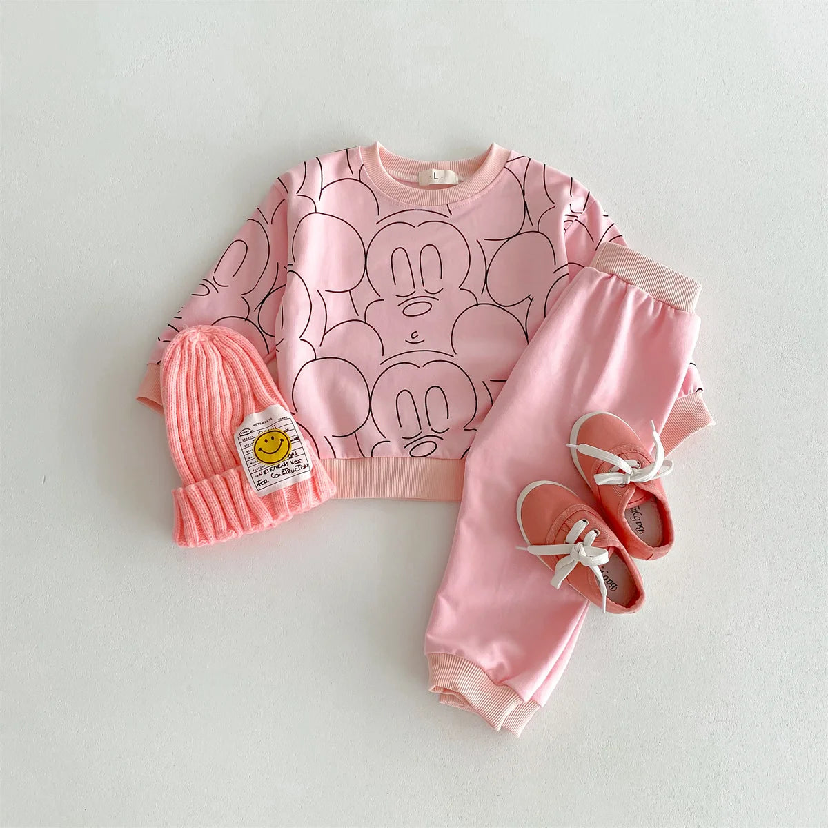 Mickey Mouse Baby Sweatshirt Set for Toddler Boys and Girls