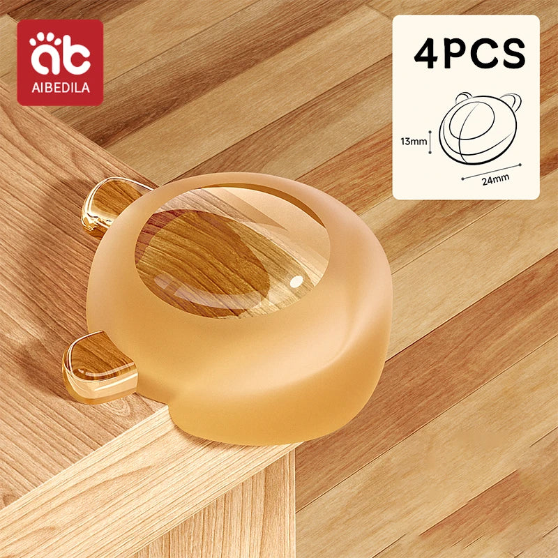 Baby Corner Protectors - Soft Silicone Safety Bumpers 4pcs