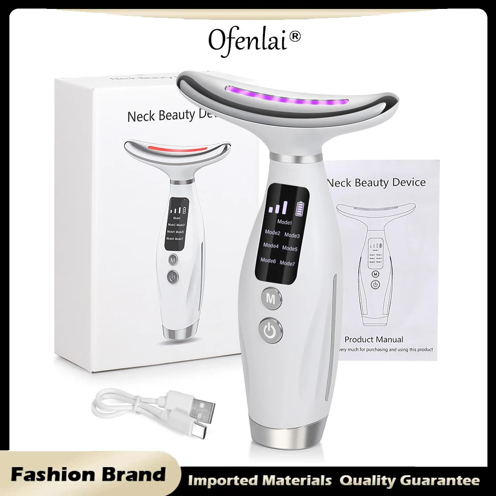 Bærbart nakkemassageværktøj til opstrammende og ansigtsafslapning