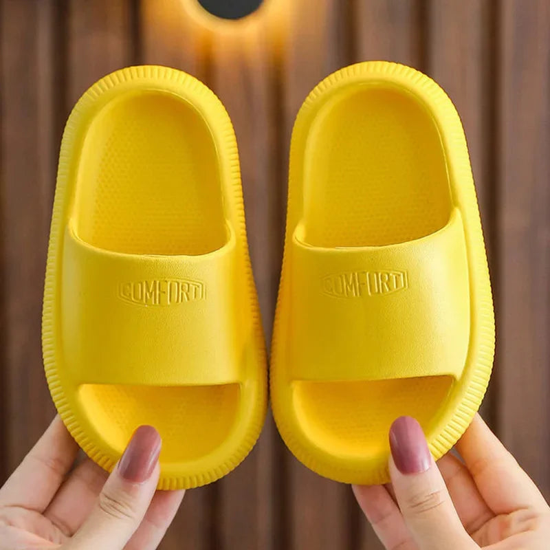Pantuflas de verano transpirables y antideslizantes para niños, para interior y playa