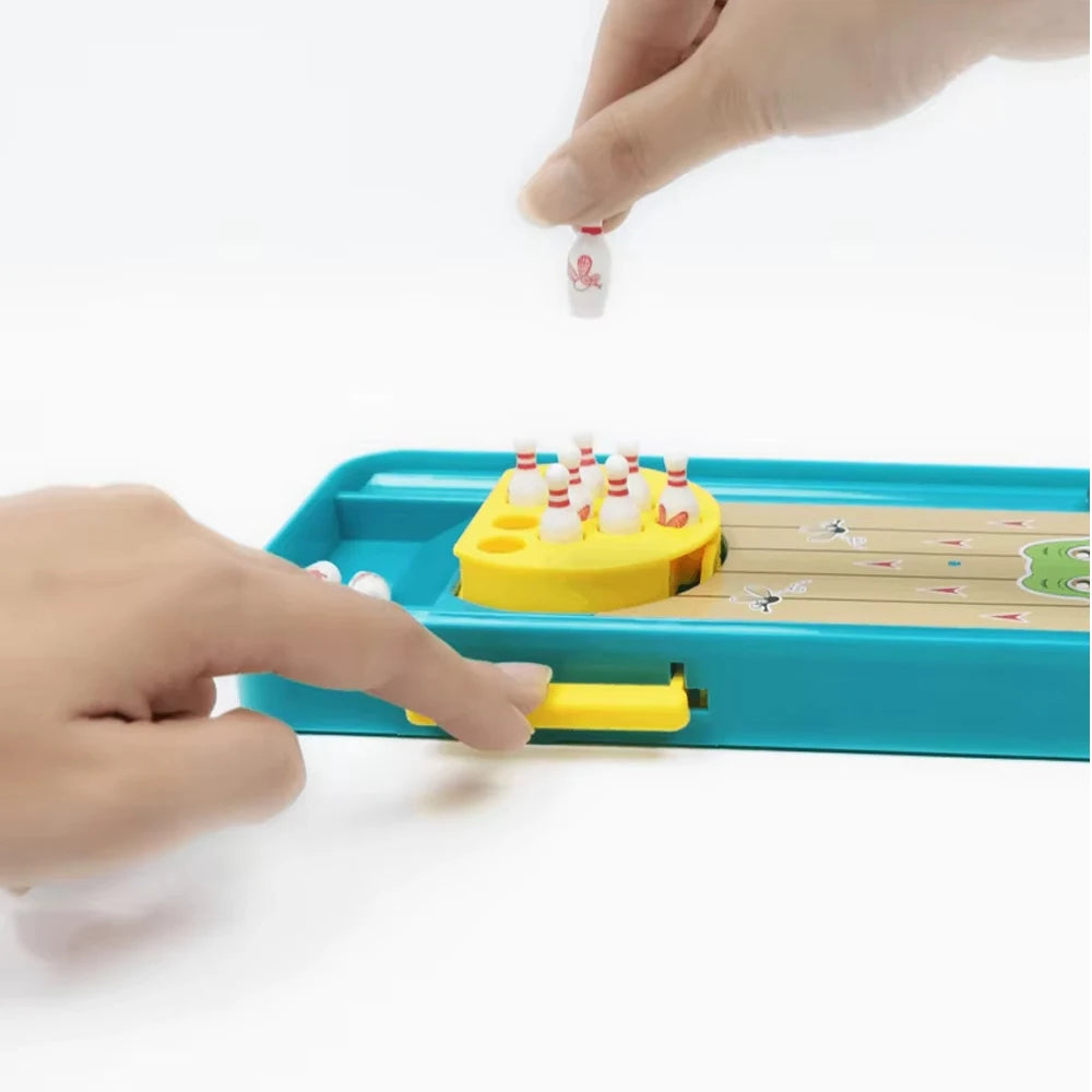 Frøbowling-spilsæt til børn og voksne, sjov aktivitet