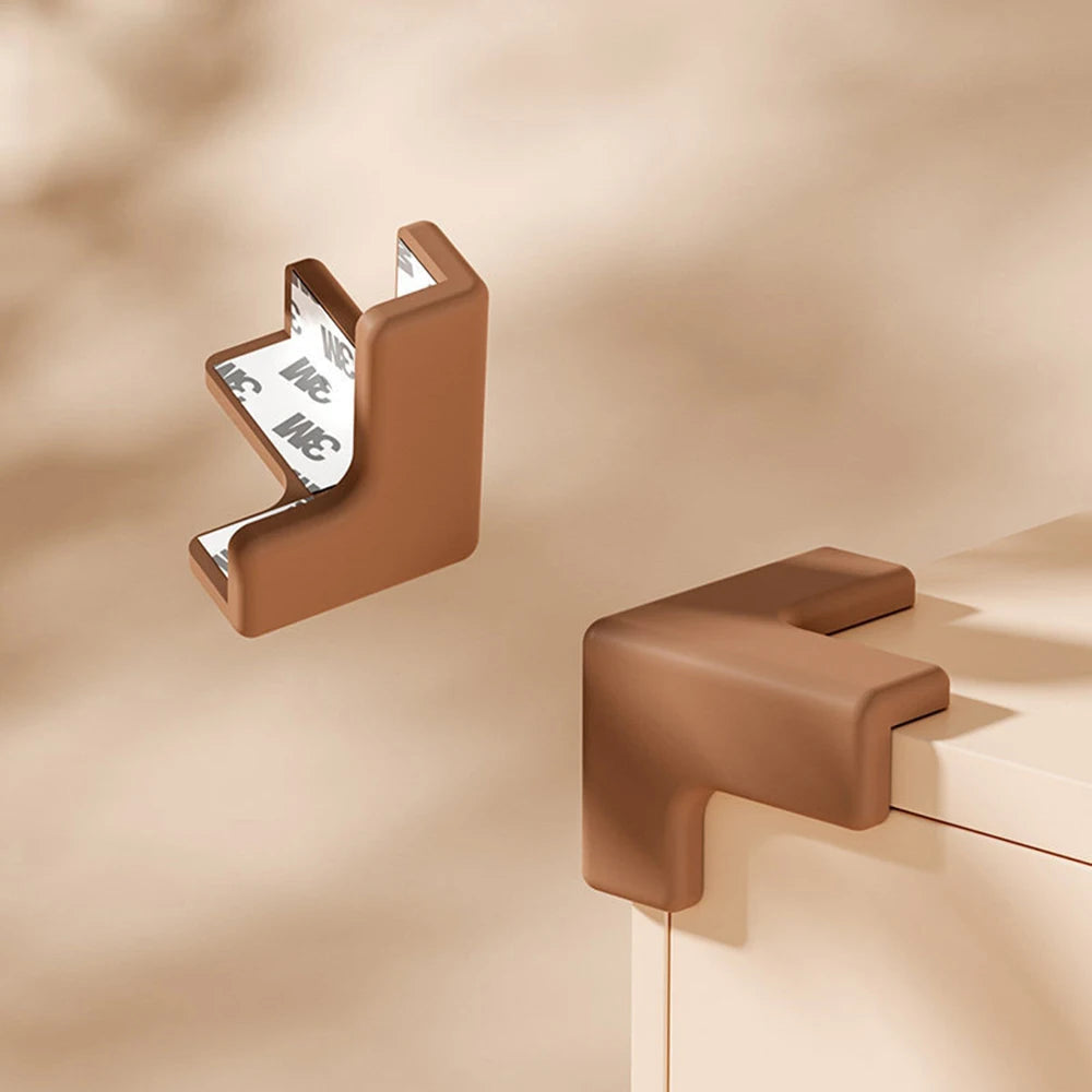 Silicone Corner Guards for Baby Safety - 4 Pcs Set