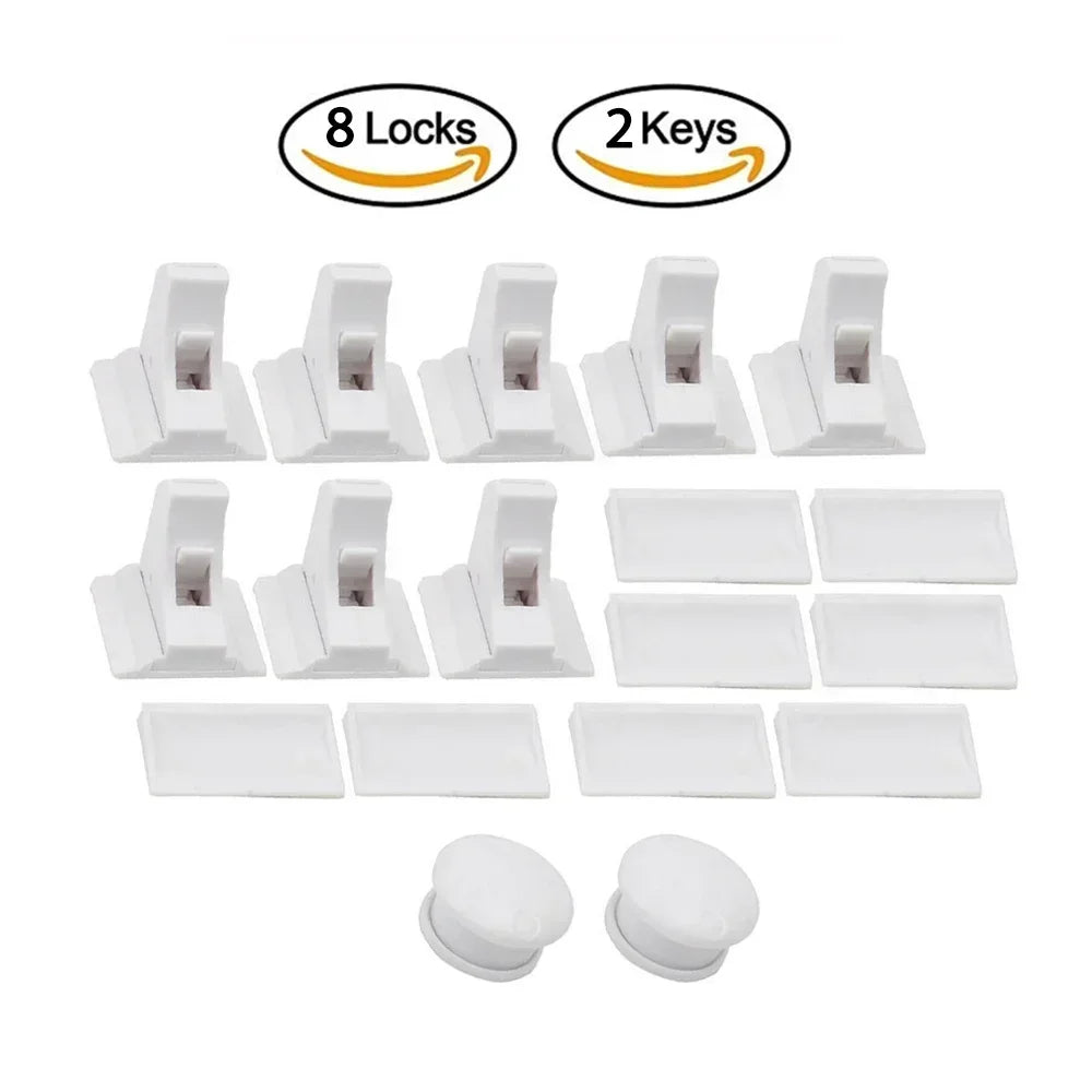 Magnetic Child Safety Lock for Drawers and Cabinets
