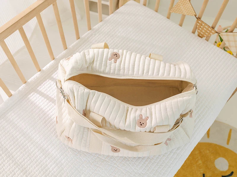 Teddybär-Wickeltasche – Baby- und Reisetasche mit großem Fassungsvermögen
