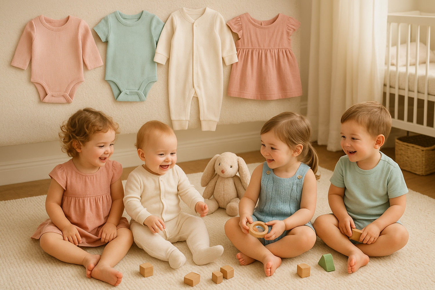 Dress little ones in comfort and style! Our Kids and Baby Clothing collection features soft, safe and trendy outfits made for play, cuddles and every special moment. Quality fabrics meet adorable designs parents love and kids enjoy.