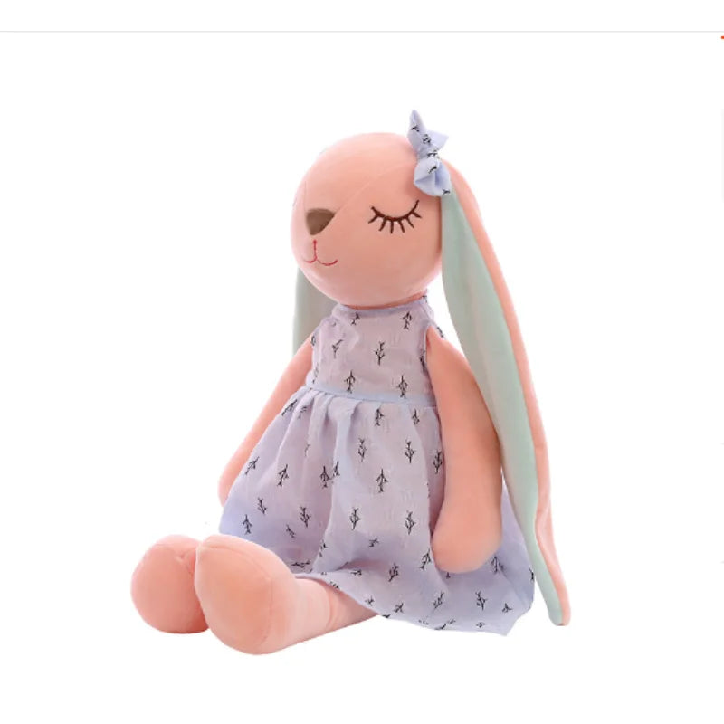 Plys Bunny Doll 35CM/14" – Blødt sovende kaninlegetøj til børn