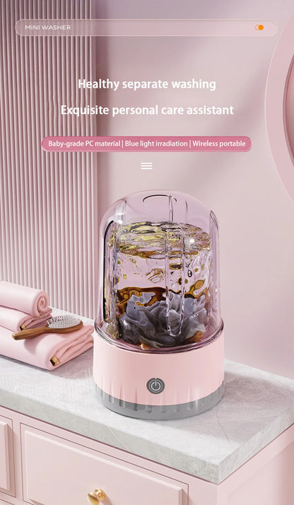 Portable Mini Washing Machine 1L for Travel and Home Use