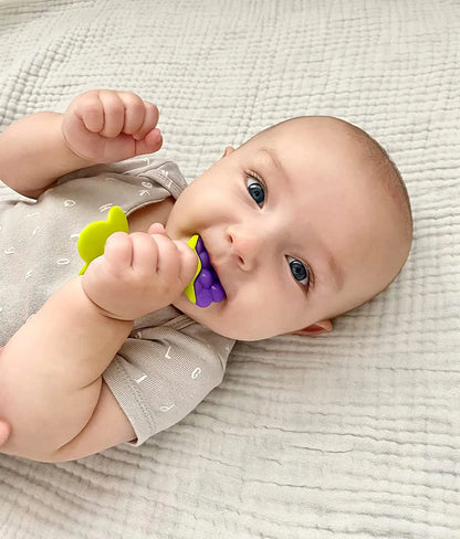Tannleke for babyer ��� Myk BPA-fri silikonbiter