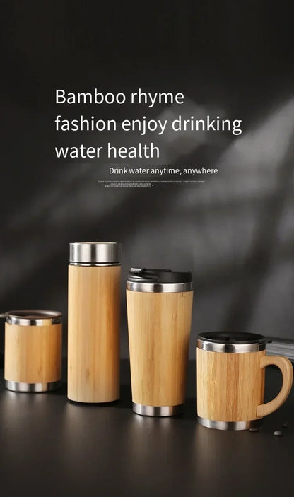 Bamboo Thermos: The Ultimate Solution for On-the-Go Hydration
