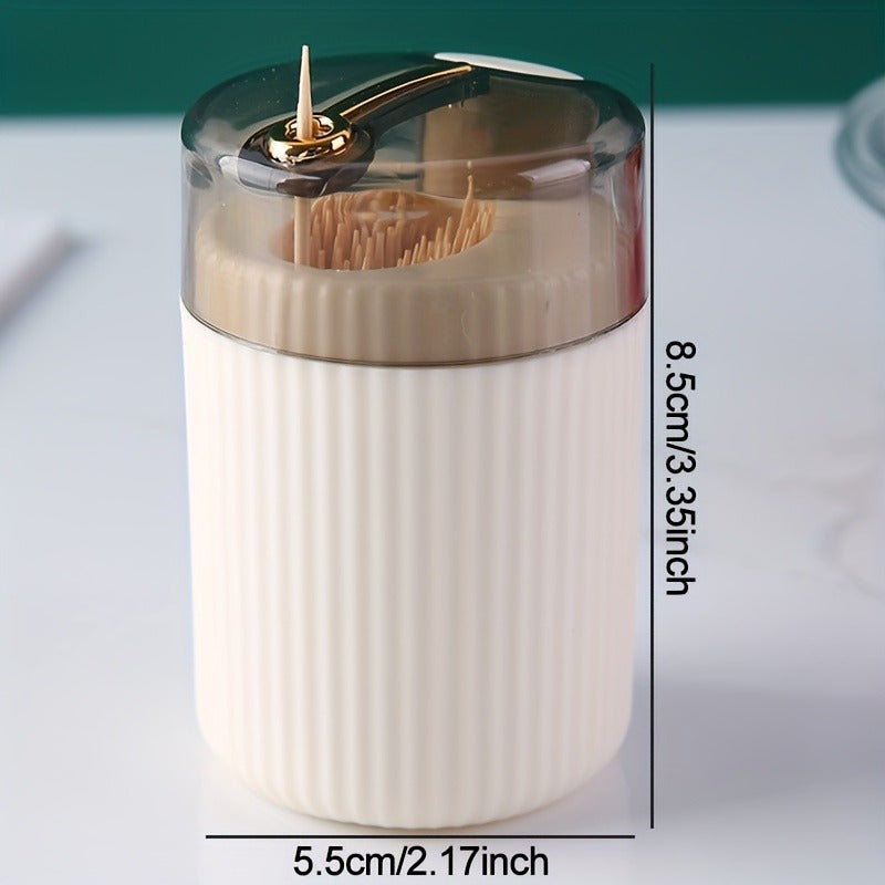 Durable and Stylish Toothpick Dispenser for Home and Travel
