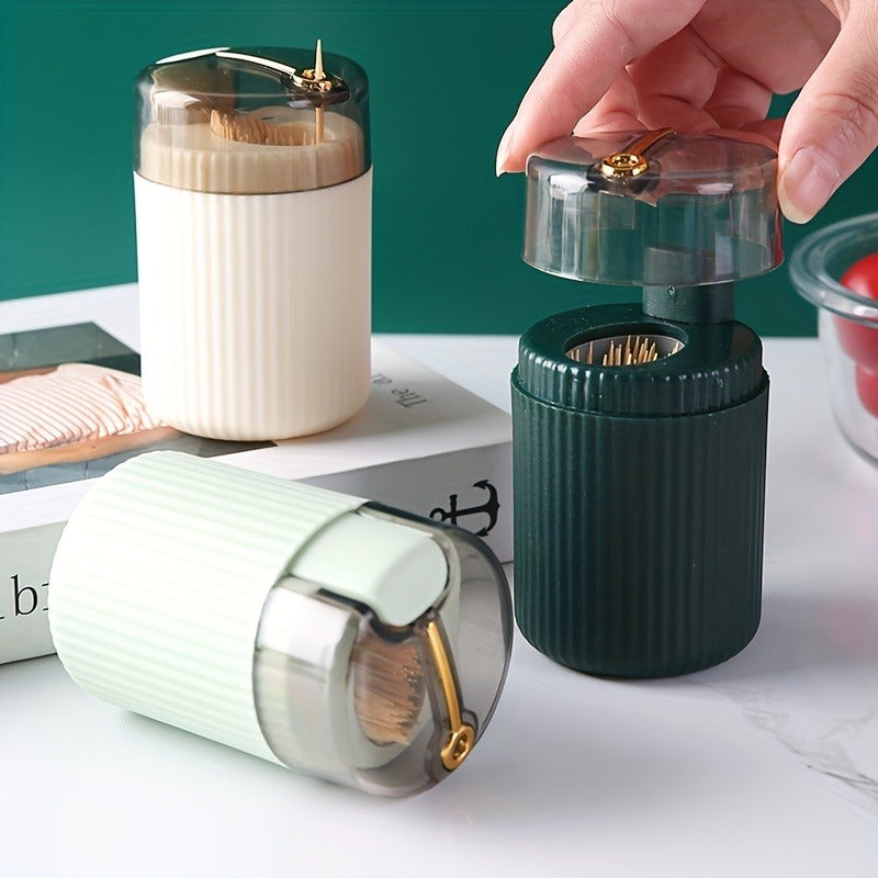 Effortless Toothpick Access with Automatic Dispenser for Home
