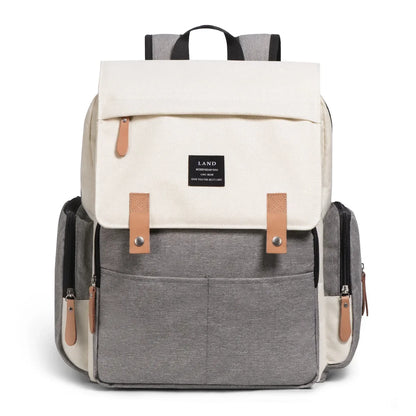 Ergonomic Diaper Bag Backpack with Easy Access Compartments
