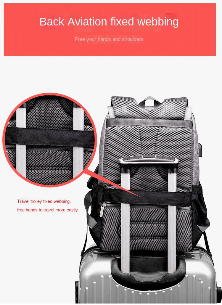 Fashionable Baby Backpack for New Parents - Spacious and Practical
