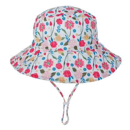 Kids Sun Hat with Neck Cover for UV Protection 0-8 Years