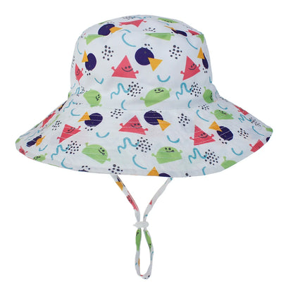 Kids Sun Hat with Neck Cover for UV Protection 0-8 Years