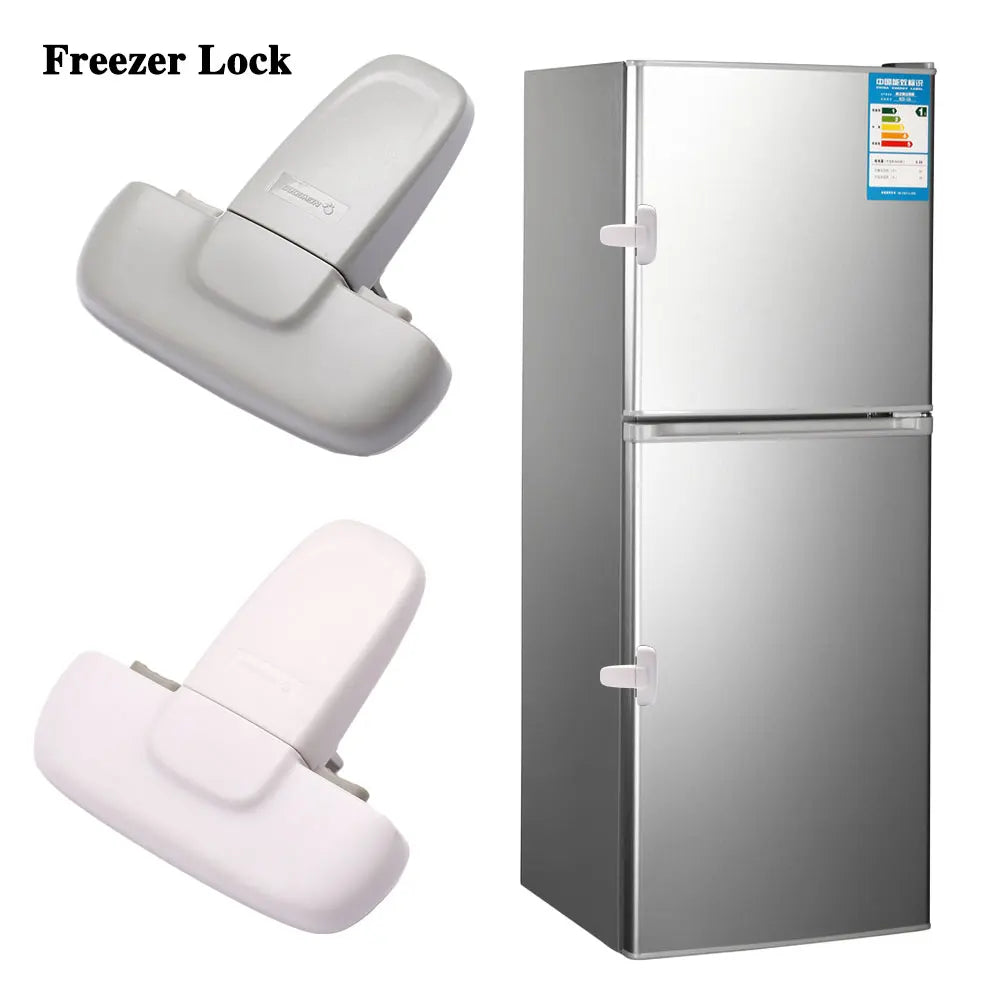 Refrigerator Door Lock for Toddler Safety - Childproof Lock