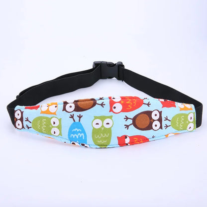 Adjustable Infant Head Support for Car Seats and Playpens