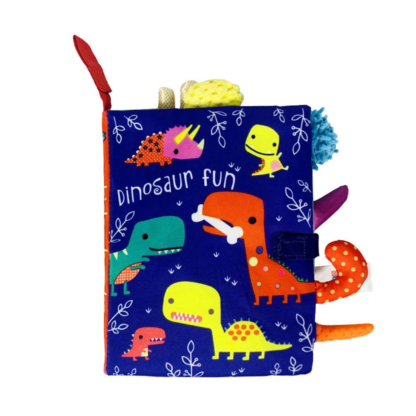 Interactive Baby Cloth Book with Sounds and Rattles