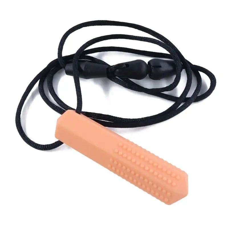 Silicone Chew Necklace for Kids with Autism and Sensory Needs