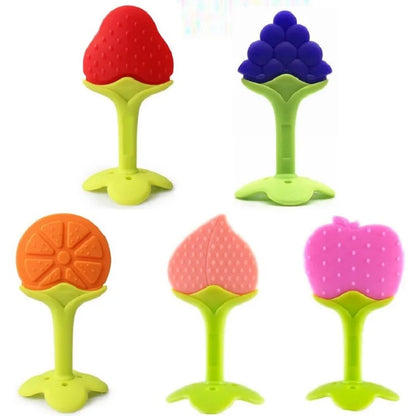 Tannleke for babyer ��� Myk BPA-fri silikonbiter