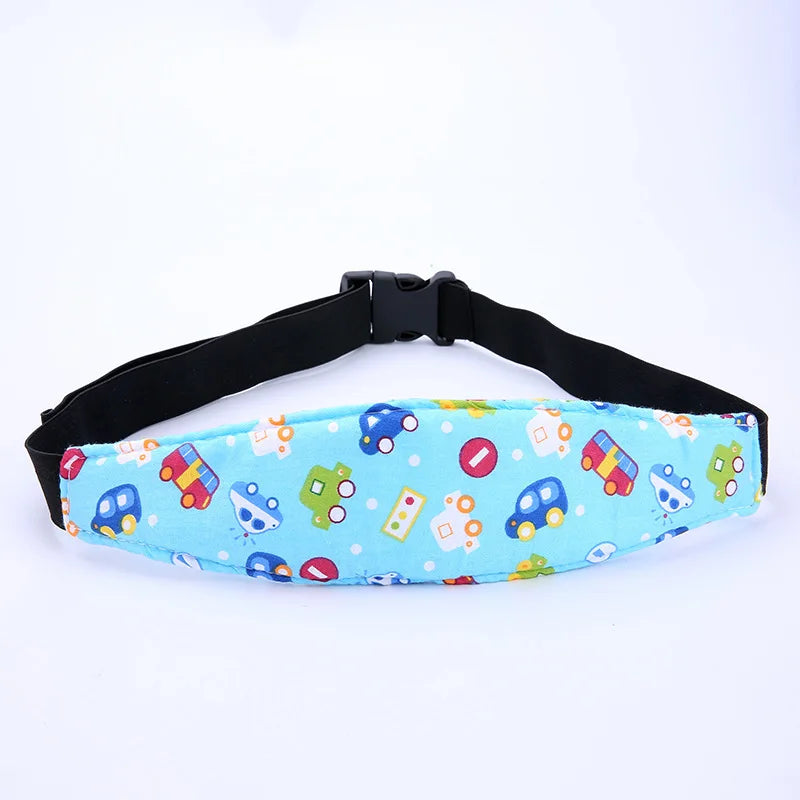 Adjustable Infant Head Support for Car Seats and Playpens