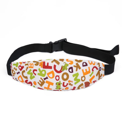 Adjustable Infant Head Support for Car Seats and Playpens