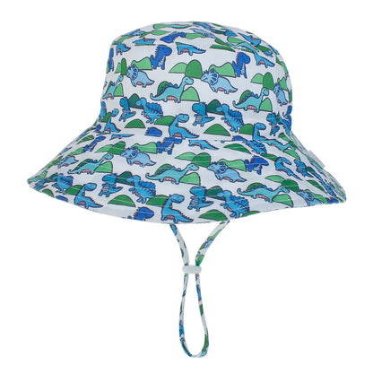 Kids Sun Hat with Neck Cover for UV Protection 0-8 Years
