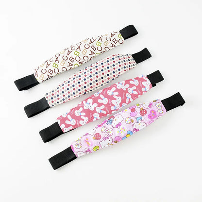 Adjustable Infant Head Support for Car Seats and Playpens
