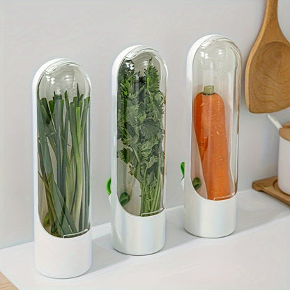 Herb Saver Container for Fresh Herbs & Vegetables | Kitchen Organizer