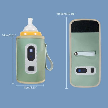 Draagbare babyflessenwarmer – Veilige USB-reisverwarming