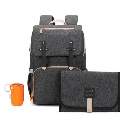Large Capacity Baby Diaper Bag Organizer for Moms on the Go

