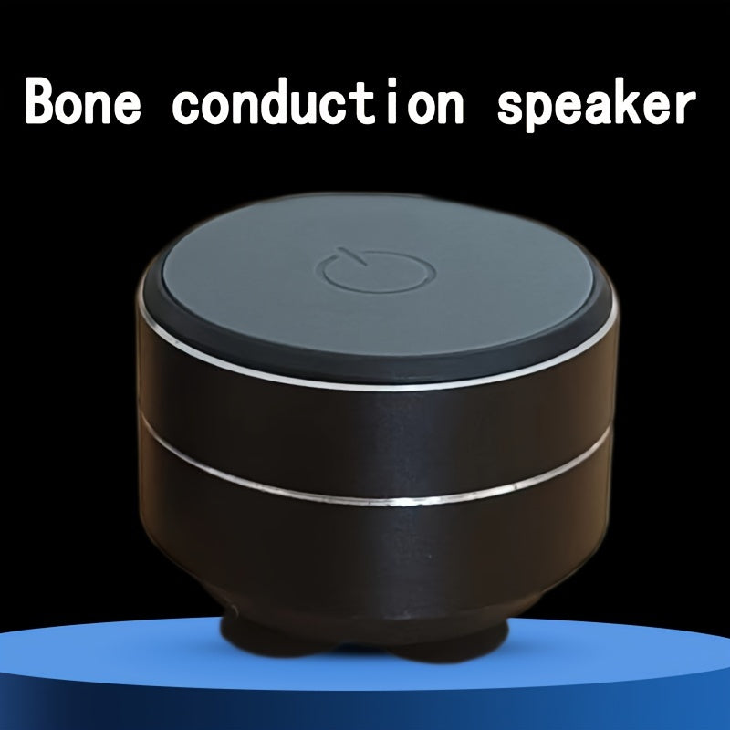 Mini Bone Conduction Bluetooth Speaker - TWS Wireless Portable Stereo Audio Speaker
