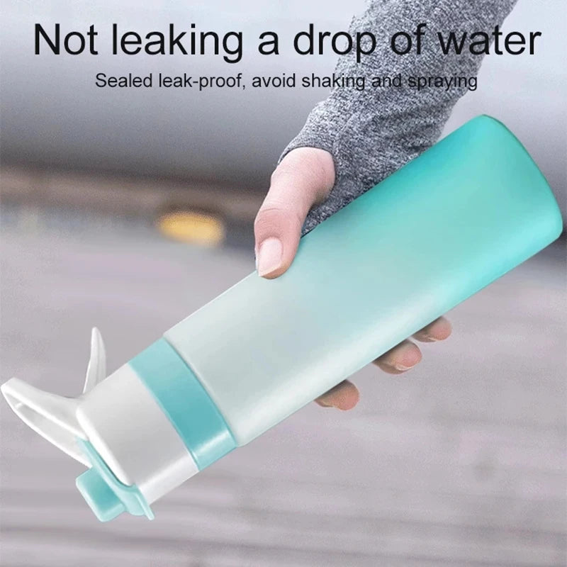 Outdoor Spray Water Bottle with Cooling Function - Travel Drinkware
