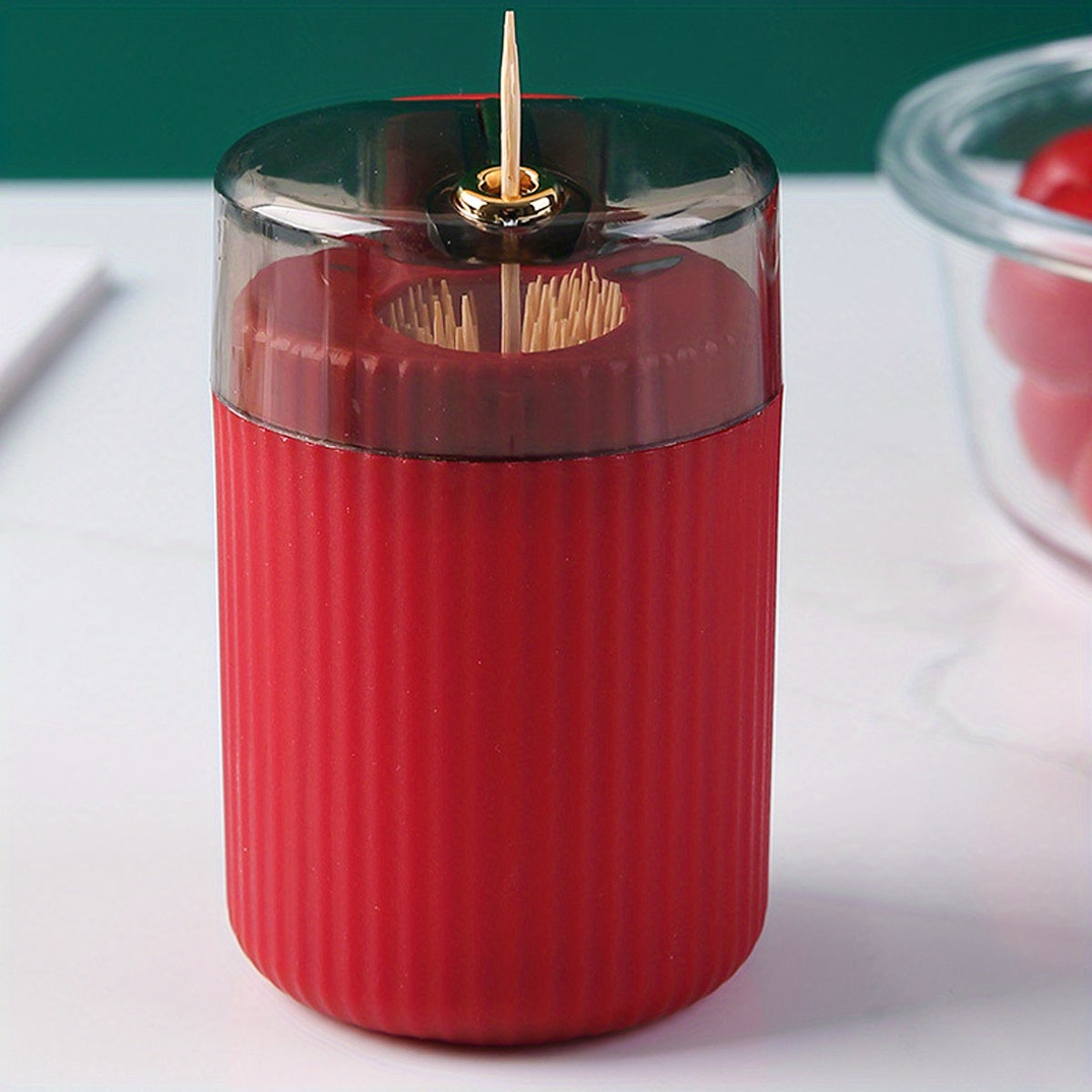Plastic Toothpick Dispenser for Easy and Hygienic Use
