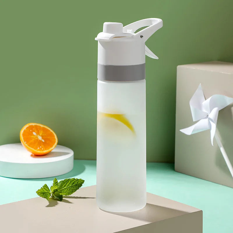 Portable Spray Water Bottle for Fitness, Sports, and Travel - BPA Free
