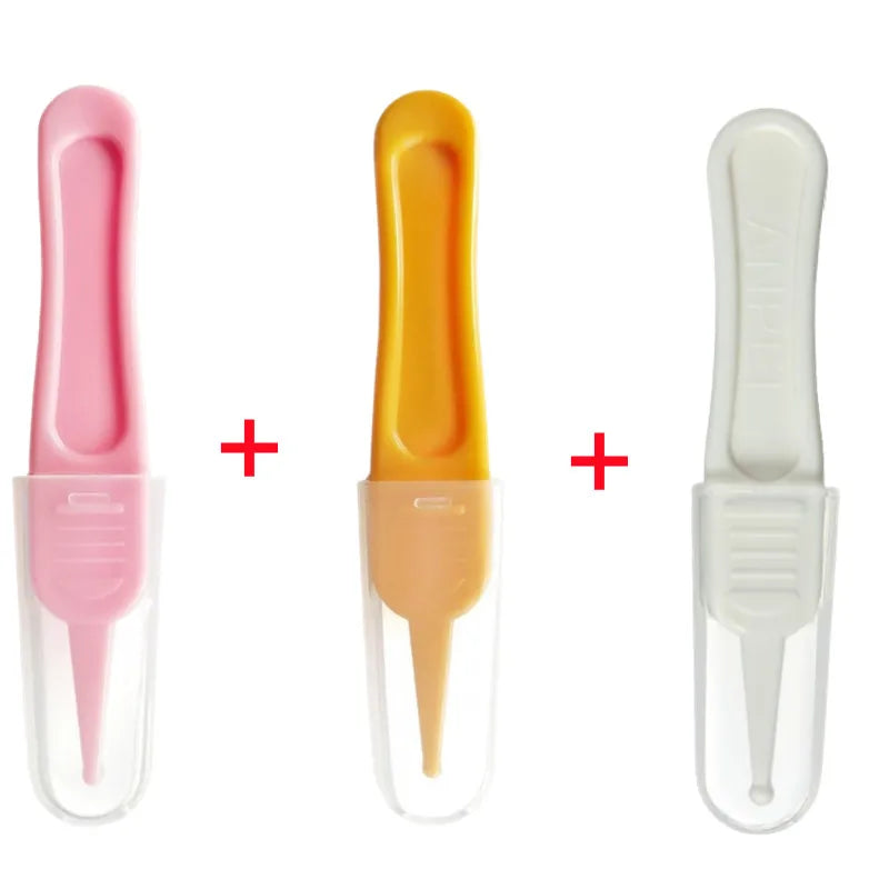 Infant Nose and Ear Cleaning Tweezers for Safe Hygiene
