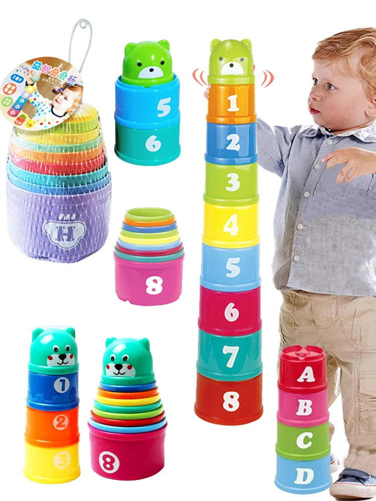 Baby Stack Cup Game - Early Education Skill Development Toy