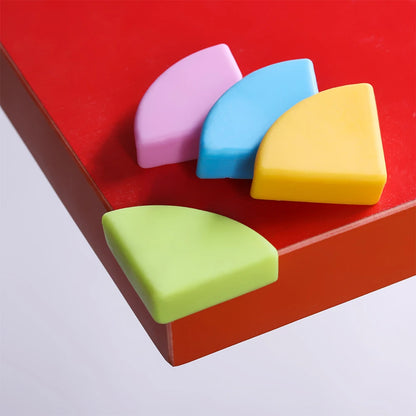 4-Pack Baby Safety Silicone Corner Protectors for Tables