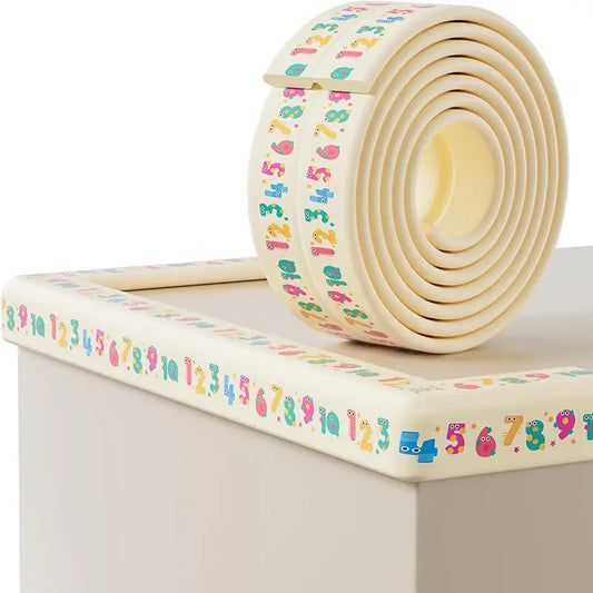 Kids Corner and Edge Safety Foam Bumper Guard Strip 2m