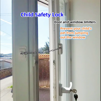 Adjustable Child Safety Locks for Windows and Doors