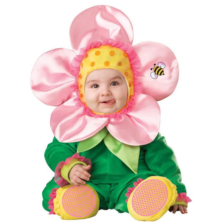 Infant Baby Girls' Holiday Costume Rompers - Lion & Dinosaur