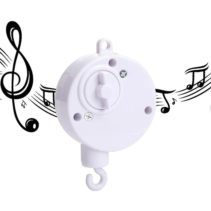 Baby Crib Music Box Rattle - Soothing Toy for Newborns