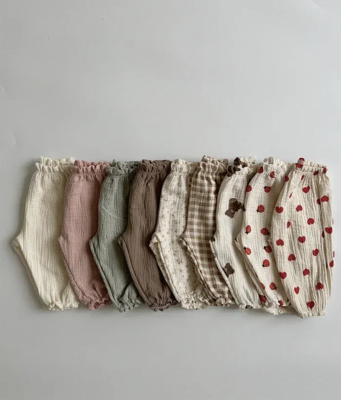 Organic Cotton Baby Pants for Newborns and Toddlers