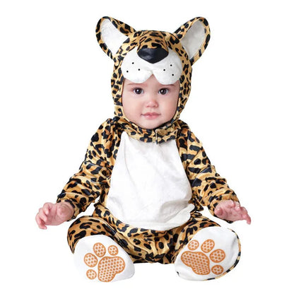 Infant Baby Girls' Holiday Costume Rompers - Lion & Dinosaur