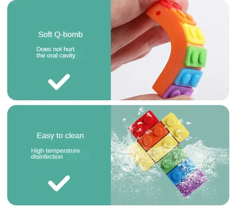 Silicone Chew Necklace for Kids with Sensory Needs