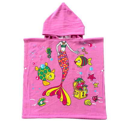Dinosaur Hooded Bathrobe for Kids and Infants